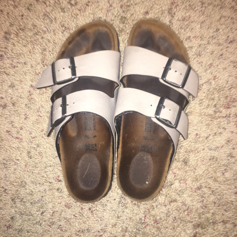 Used Birkenstock two strap sandal